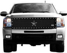Load image into Gallery viewer, RBP RX-5 Halo Series Studded Frame 1pc. Grille 07-13 Chevrolet Silverado 1500 - Black