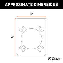 Load image into Gallery viewer, Curt Connector Mounting Bracket for 7-Way RV Blade (Packaged)