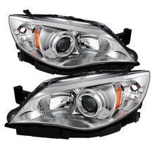 Load image into Gallery viewer, xTune Subaru Impreza Wrx 08-14 Halogen Models Only Headlights Chrome HD-JH-SI08-AM-C