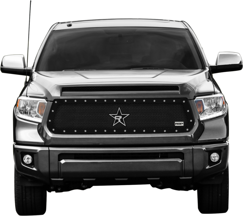 RBP RX-5 Halo Series Studded Frame 1pc. Grille 14-17 Toyota Tundra - Black