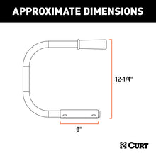 Load image into Gallery viewer, Curt Hitch-Mounted Winch Mount Handles for 31010
