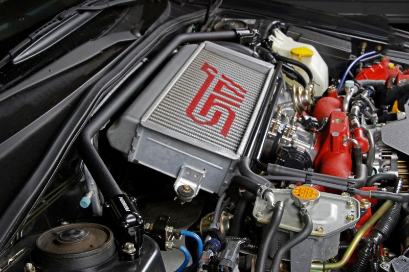 PERRIN 02-07 Subaru WRX/STi/Impreza / 04-08 Forester Front Strut Brace - Black