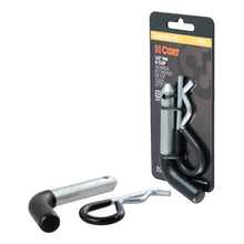 Load image into Gallery viewer, Curt 1/2in Hitch Pin (1-1/4in Receiver Zinc w/Rubber Grip Packaged)