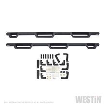 Load image into Gallery viewer, Westin/HDX 09-18 Dodge/Ram 1500 Crew Cab (5.5ft Bed) Drop Wheel to Wheel Nerf Step Bars - Txt Black