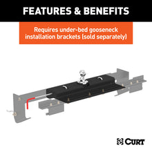 Load image into Gallery viewer, Curt Universal Double Lock Gooseneck Hitch