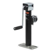 Load image into Gallery viewer, Curt Pipe-Mount Swivel Jack w/Side Handle (5000lbs 10in Travel)