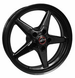 Race Star 92 Drag Star Bracket Racer 17x10.5 5x120BC 7.00BS Gloss Black Wheel