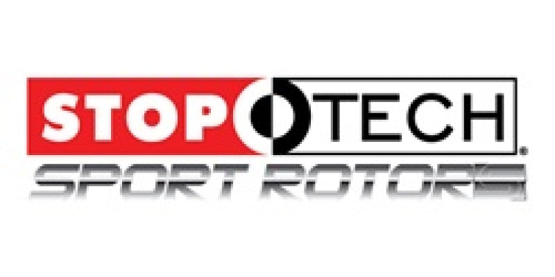 StopTech 03-09 Chrysler PT Cruiser Tur / 03-05 Dodge Neon SRT-4 Front Right Slotted & Drilled Rotor