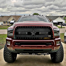 Load image into Gallery viewer, RBP RX-3 Midnight Edition Black LED Bar Grille (Studded) 13-17 Dodge Ram 2500/3500