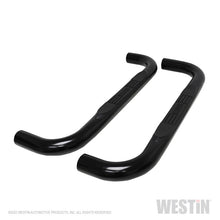 Load image into Gallery viewer, Westin 19-20 Chevy/GMC Silverado/Sierra 1500 Regular Cab E-Series 3 Nerf Step Bars - Black