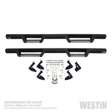 Load image into Gallery viewer, Westin/HDX Stainless 15-18 Ford F-150 SC/17-18 F-250/F-350 CC Drop Nerf Step Bars - Textured Black