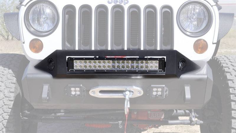 Addictive Desert Designs 07-18 Jeep Wrangler JK Stealth Fighter 20in LED Hoop