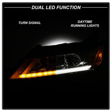 Load image into Gallery viewer, xTune 14-18 Chevy Impala (Excl Limited) DRL Halogen Projector Headlights - Chrm (PRO-JH-CIM15-LB-C)