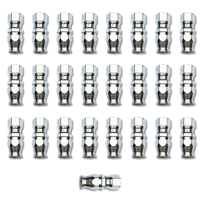 Russell Performance -6 AN Endura PowerFlex Power Steering Straight Hose Ends (25 pcs.)