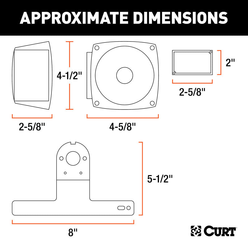 Curt Trailer Light Kit