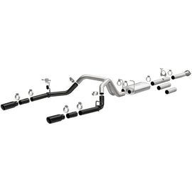 MagnaFlow 11-19 Chevrolet Silverado 2500/3500 HD V8-6.0L Dual Split Cat-Back Exhaust w/Black Tips