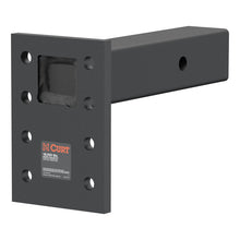 Load image into Gallery viewer, Curt Adjustable Pintle Mount (2-1/2in Shank 18000lbs 7in High 8in Long)