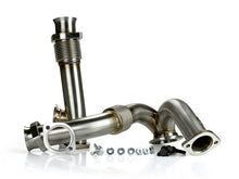 Load image into Gallery viewer, Sinister Diesel 04-07 Ford 6.0L (Raw) Y-Pipes (w/ EGR Provision)