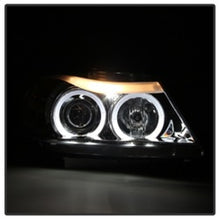 Load image into Gallery viewer, Spyder BMW E90 3-Series 06-08 Projector LED Halo Amber Reflector Rplc Bulb Chrm PRO-YD-BMWE9005-AM-C