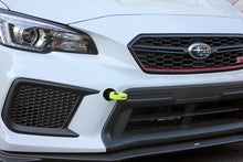 Load image into Gallery viewer, Perrin Tow Hook Kit - Front 2018+ Subaru WRX/STI - Neon Yellow