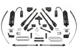 Fabtech 11-16 Ford F250 4WD w/o Factory Overload 8in 4Link Sys w/4.0 R/R & 2.25