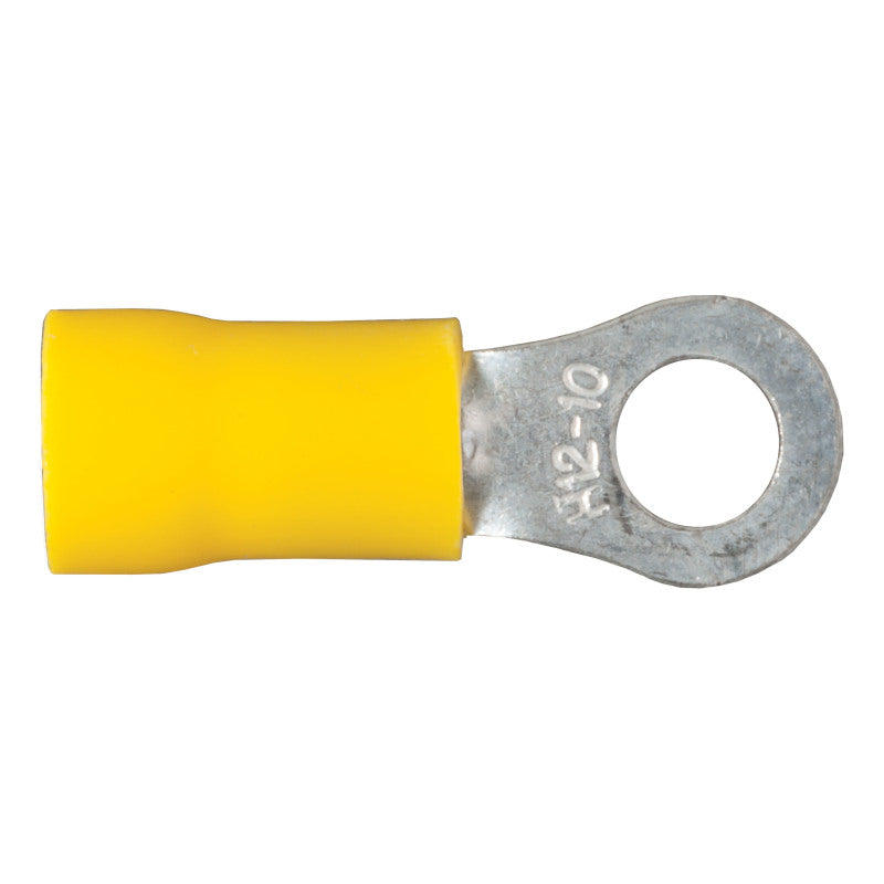 Curt Ring Terminals (12-10 Wire Gauge 10 Stud Size 100-Pack)