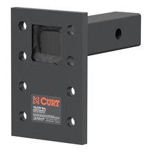 Load image into Gallery viewer, Curt Adjustable Pintle Mount (2in Shank 15000lbs 7in High 6in Long)