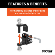 Load image into Gallery viewer, Curt Replacement Adjustable Multipurpose Ball Mount Head for 45049