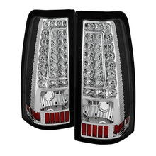 Load image into Gallery viewer, xTune Chevy Silverado 1500-2500-3500 03-06 C-Shape LED Tail Lights Chrome ALT-ON-CS03-G2-LED-C
