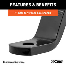 Load image into Gallery viewer, Curt Class 3 Ball Mount (2in Shank 7500lbs 4in Drop 8-1/4in Long Packaged)
