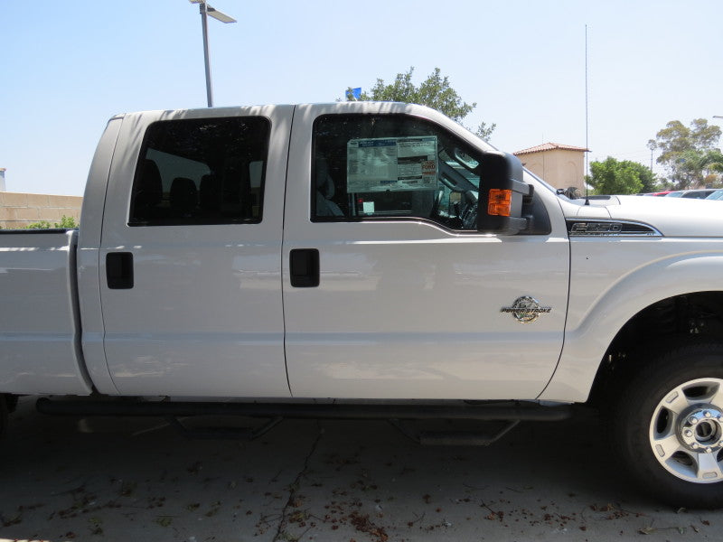 RBP RX-7 Step Bars 99-16 F250/350/450/550 Super Duty Crew Cab 6.75ft. Box - Black