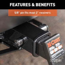 Load image into Gallery viewer, Curt Hitch &amp; Coupler Lock Set (2in Receiver 2-1/2in Latch)