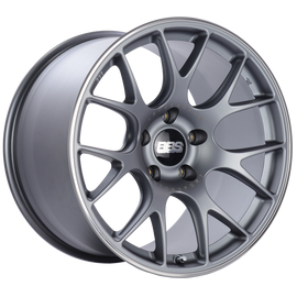 BBS CH-R 19x12 5x130 ET45 CB71.6 Satin Titanium Polished Rim Protector Wheel