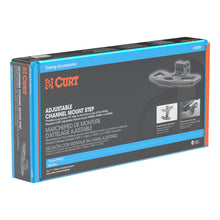 Load image into Gallery viewer, Curt Adjustable Channel Mount Hitch Step