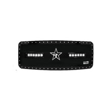 Load image into Gallery viewer, RBP RX-3 Midnight Ed. Black LED Bar Grille (Studded) 11-16 Ford Super Duty F250/F350 (Except Harley)