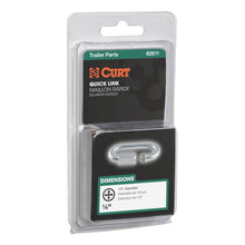 Load image into Gallery viewer, Curt 1/4in Quick Link (880lbs Packaged)