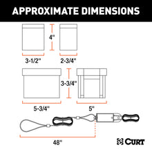 Load image into Gallery viewer, Curt Push-to-Test Breakaway Kit w/Side-Load Battery
