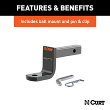 Load image into Gallery viewer, Curt 00-05 Dodge Neon Class 1 Trailer Hitch w/1-1/4in Ball Mount BOXED