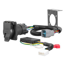 Load image into Gallery viewer, Curt 09-11 Honda Ridgeline Custom Wiring Connector (7-Way RV Blade Output)