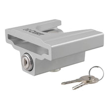 Load image into Gallery viewer, Curt Trailer Coupler Lock for 1-7/8in or 2in Flat Lip Couplers (Grey Aluminum)