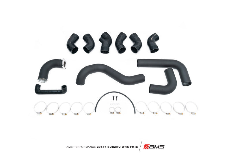 AMS Performance 2015+ Subaru WRX FA20 Front Mount Intercooler Kit w/o Bumper Beam