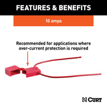 Load image into Gallery viewer, Curt 10-Amp In-Line Fuse Holders (12-Pack)