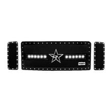 Load image into Gallery viewer, RBP RX-3 Midnight Ed. Black LED Bar Grille (Studded) 08-10 Ford Super Duty F250/F350 (Except Harley)