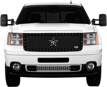 Load image into Gallery viewer, RBP RX-5 Halo Series Studded Frame 1pc. Grille 11-14 GMC Sierra 2500HD/3500 (Except Denali) - Black
