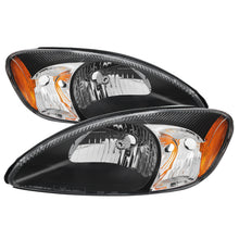 Load image into Gallery viewer, xTune Ford Taurus 2000-2007 Crystal Headlights Black HD-JH-FTA00-AM-BK