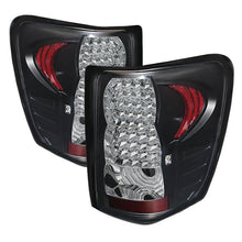 Load image into Gallery viewer, xTune Jeep Grand Cherokee 99-04 LED Tail Lights Black ALT-JH-JGC99-LED-BK