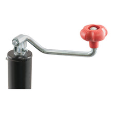 Load image into Gallery viewer, Curt Pipe-Mount Swivel Jack w/Top Handle (2000lbs 15in Travel)