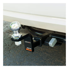 Load image into Gallery viewer, Curt 1/2in Hitch Lock w/5/8in Adapter (1-1/4in or 2in Receiver Deadbolt Chrome)