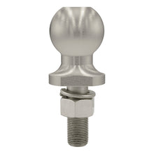 Load image into Gallery viewer, Curt 1-7/8in Trailer Ball (3/4in x 2-1/8in Shank 2000lbs Stainless Packaged)