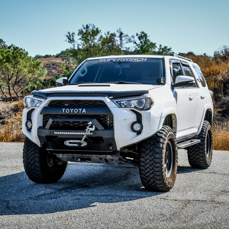 Westin 14-20 Toyota 4Runner Pro-Series Front Bumper w/Angular Bull Bar - Textured Black